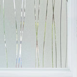 Window Privacy Film Frosted Glass Window Film Static Cling UV Blocking Removable Window Clings Opaque Window Stickers Vinyl