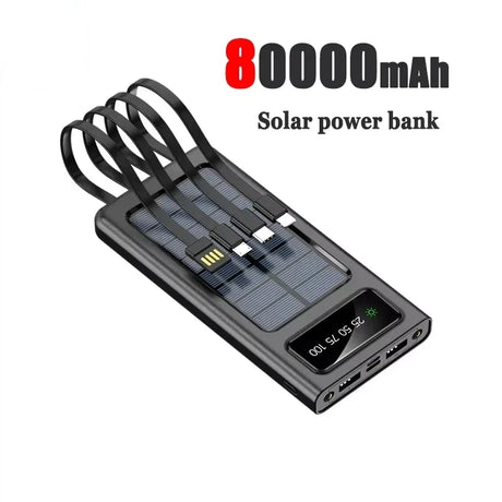 200000mAh portable power bank 4W fast charging