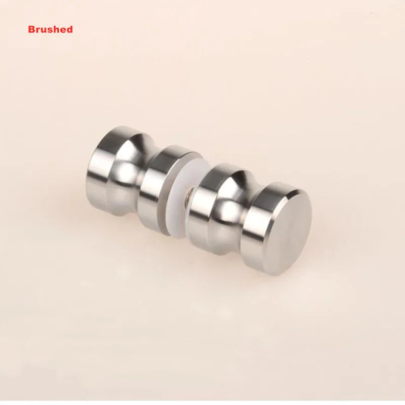 Full solid 304 stainless steel single-hole glass door handle(XYLS-050)