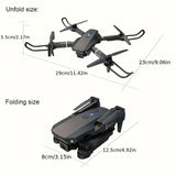 E88 Pro RC Drone WiFi FPV Height Hold Foldable Obstacle Avoidance 4K Wide-Angle HD Camera Quadrotor Helicopter Children's Toys