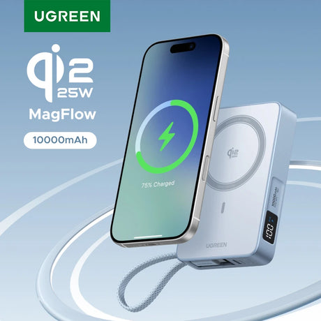 UGREEN 10000mAh portable power bank 25W fast charging