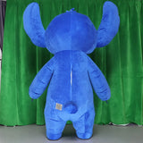 Giant Stitch-es Inflatable Mascot Costume Anime Pink Angel Character Suits Party Animal Adult Cosplay Performance Fancy Dress