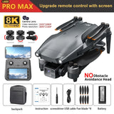 New L600 Pro MAX 4K Professional Drone With 8K HD Camera 3-Axis Gimbal GPS Dron Obstacle Avoidance 5G WIFI FPV RC Quadcopter Toy