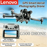 Lenovo G500 RC Quadcopter 4.5 Inch Screen GPS Drone Optical Flow Homing Obstacle Avoidance Dual WiFi Foldable Aerial Photography