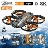Lenovo  Drone GPS RC 8K Professional HD Aerial Photography Laser obstacle avoidance Aircraft Quadcopter Three-axis gimbal Dron