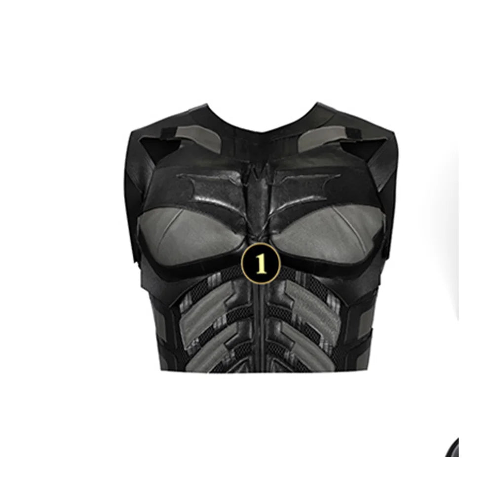 Bruce Cosplay Costume Wayne Halloween Carnival Suit for Adult Men