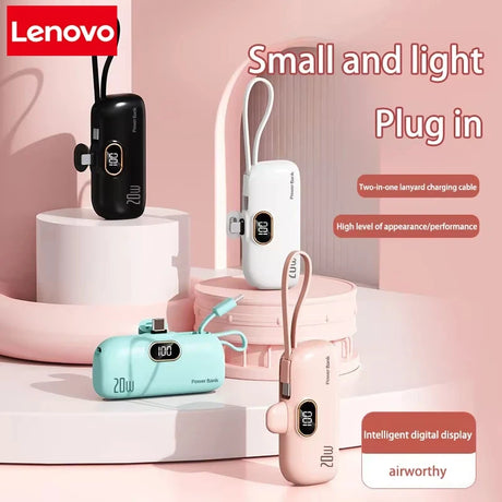 Lenovo 30000mAh portable power bank