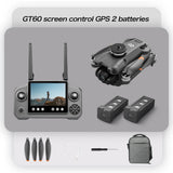 Lenovo GT60 Foldable GPS Drone 8K HD 4K With Screen Brushless Airdrop Obstacle Avoidance 5G FPV Dual Camera Quadcopter