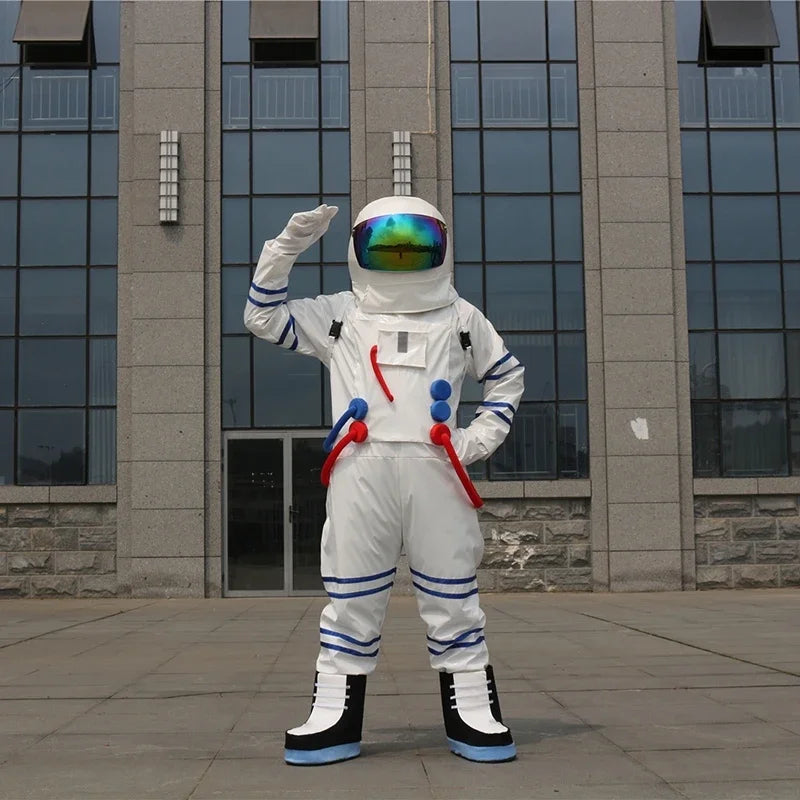 2027 Cosplay astronaut Space Suit Mascot Costume Cartoon character costume Advertising Costume Party Costume Animal carnival