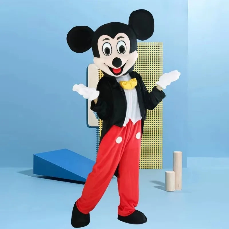 Cosplay Blue Lilo & Stitch Mascot Costume Disney Anime Cartoon Doll Suits Mouse Mickey Minnie Role Play Fancy Dress Carnival Par