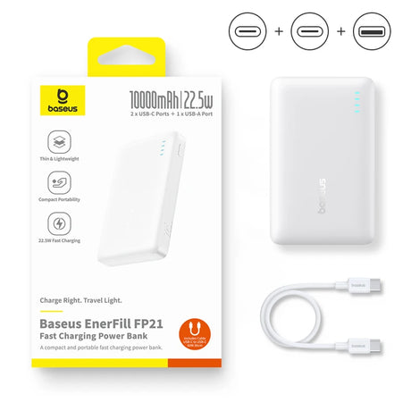 Baseus 10000mAh portable power bank 5W fast charging