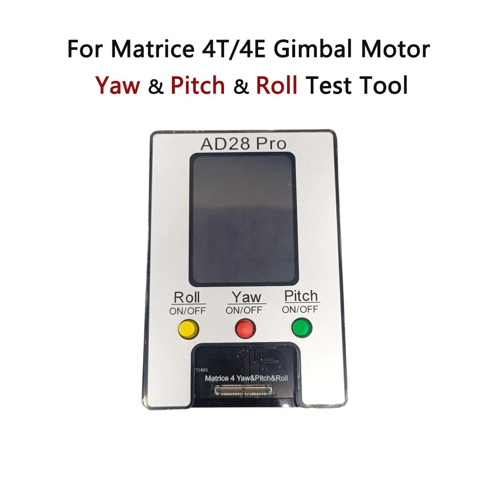 AD28 Pro Gimbal Motor Test Tool for Matrice 4T 4E Yaw Roll Pitch Axis Motors Tester Signal Cable for Matrice 4 Repair Parts