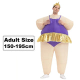Hot selling costume party performance, chubby guy, funny and cute party atmosphere props, ballet inflatable suit