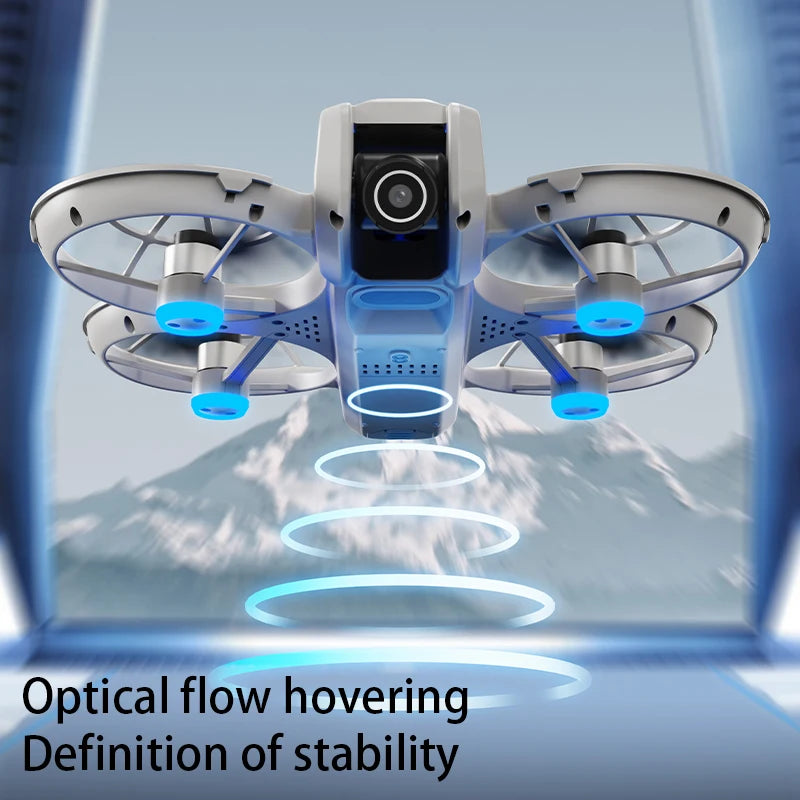 L105 PRO Mini Drone 8K HD Dual Camera Brushless Optical Flow Positioning UAV LCD Remote Control Quadcopter Children RC Toy Gifts