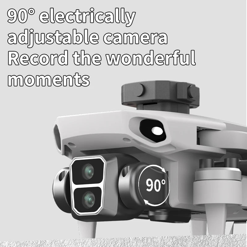 L106 PRO GPS Drone 6K Camera Brushless Motor 4-Way Obstacle Avoidance WiFi FPV Foldable RC Quadcopter