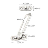 Window Restrictor/Limiter Catch for Child Safety (with base and fixings)