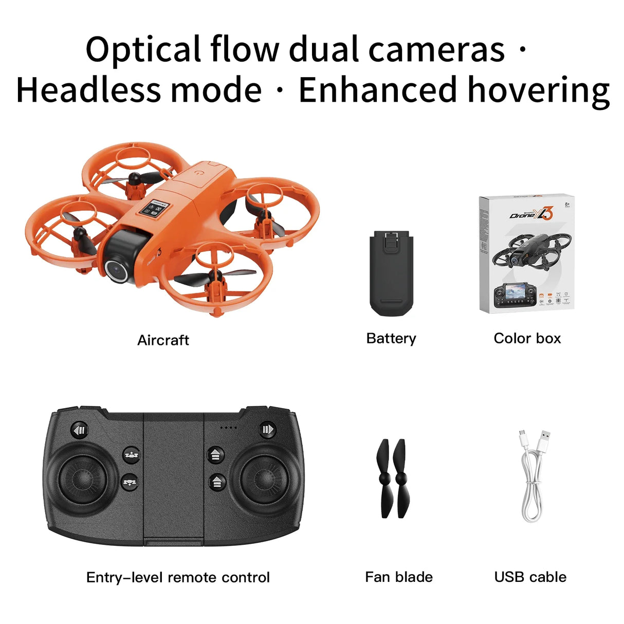 YL3 Drone Screen Control Aerial Drone High Definition Dual Camera Remote Control Aircraft Aviation Folding Quadcopter Kid Gift