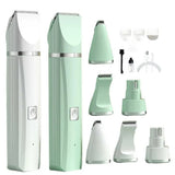 Professional 4-in-1 Electric Pet Grooming Tool Set Dog Hair Clippers USB Rechargeable Pets Haircut Trimmer Shaver Cats Supplies