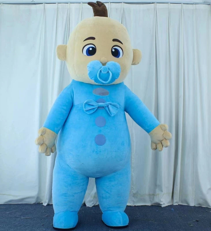 NEW Fashion Blue Sonics Inflatable Mascot Costume Street Funny Blue Hedgehog Mascot Costume Cosplay Halloween Inflatable Mascot