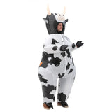 Cosplay Cow Inflatable Costume Funny Animal Clothes For Man Woman Carnival Party Show Thanksgiving Day Holiday Fancy Dress