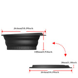 Silicone Foldable Face Ice Bath Bowl for Facials Plunge Dipping Skin Care Tool Home Travel Beauty Essential Multi Purpose Nursin