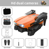 E99&K3 Pro Drone with 4K Dual Camera Optical Flow Aerial Photography Four Axis RC Aircraft fpv Fixed Height DronToy Foldable Toy