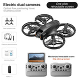 M5 Drone Screen Remote Control Brushless MotorHeadless Mode Helicopter Optical Flow Quadcopter Dron RC Toys for Boy Gift