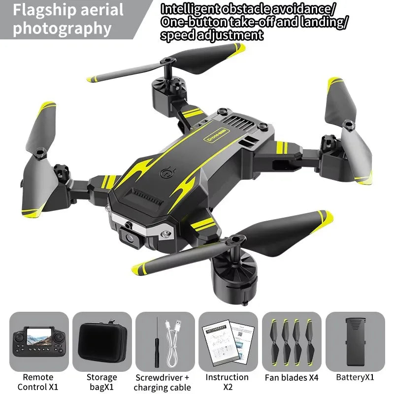 Hot 2026 S6 Drone Profesional New 8k 4K HD Camera Optical Flow 5G Control Screen Obstacle Avoidance Quadcopter APRON Kid Gift