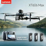 Lenovo XT606 MAX GPS Drone 8K Professional HD Dual Camera 5G WIFI FPV Brushless Motor 360°Obstacle Avoidance Foldable Quadcopter