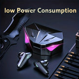 TWS Wireless Bluetooth Headset LED Display Gamer Earbuds with Mic Wireless Headphones Noise Cancelling Bluetooth Earphones X15