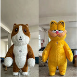 Giant Cartoon Doll Cat Walking Mascot Costume Suitable For Commercial Leasing, Weddings, Parties, Outdoor Activities, Entertainm