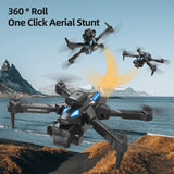 C10 Max 1200M GPS Rc Drone HD 8K Optical Flow Positioning Obstacle Avoidance Gesture Photography Foldable Quadcopter Toy Gifts