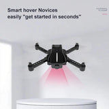 Black K11 Mini Finger Drone Pocket 4k Movie Lens RTF Foldable Brushless Quadcopter Wide Angle Anti Shake Camera Beauty Effect