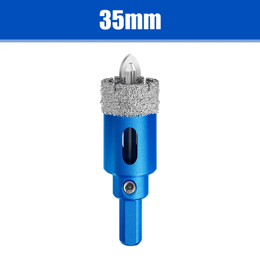 1pcs 18-110MM Diamond Coated Drill Bits Set Ceramic Tile Hole Saw with position drill for Glass Marble Granite Stone Porcelain