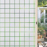 3D Frosted Decorative Window Film Privacy Static Cling Adhesive Stained Glass Film Matte Decals UV Protection Window Stickers