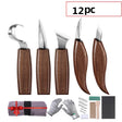 Wood Carving Chisel Cutter Knife Tools Set UK