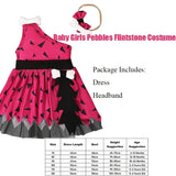 New 2026 Infant Toddle Pebble Bone Fancy Dress Up Halloween Caveman Cavegirl Flint stone Costume For Girl COS