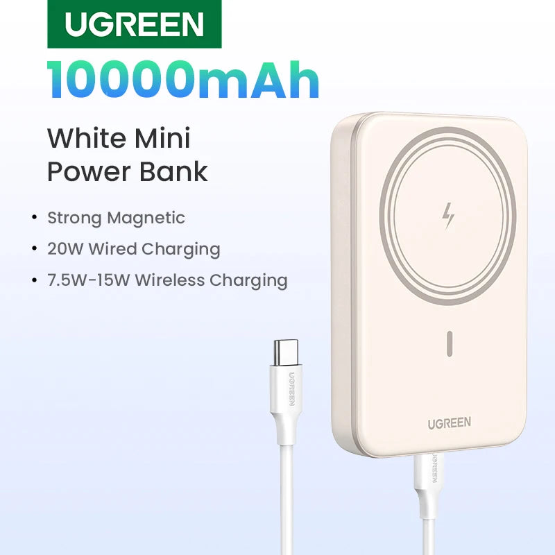 UGREEN 10000mAh portable power bank 20W fast charging