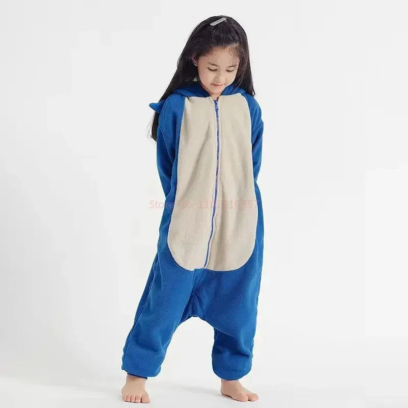 Winter Sonic Onesies Cosplay Costumes Robes Adults Kigurumi Onesie Anime Nightgown Halloween Animal Cartoon Pajamas Sleepwear