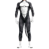 Halloween Costume  Adult Mens Wild Animal Cosplay Costume Full Cover 3D Print Beast Petsuit Jumpsuit Bodysuit Tail
