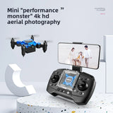 2026 New Hot Sale CEYYOR K04 Mini Pocket Drone, Foldable RC Quadcopter HD Camera Altitude Hold Outdoor Play