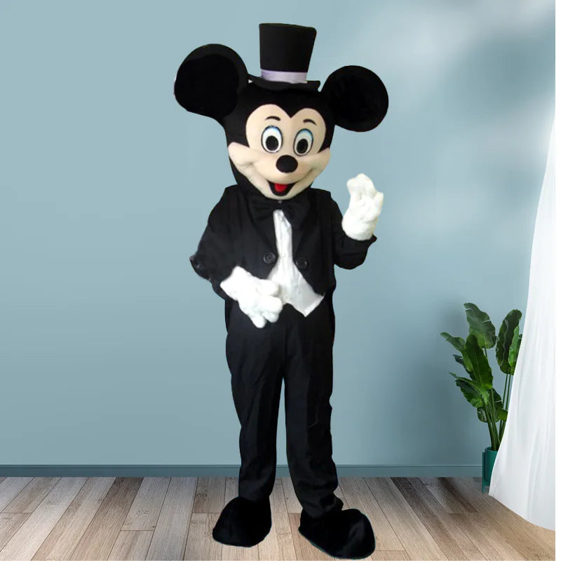 Cosplay Mickey Minnie Mouse Mascot Set Classic Cartoon Characters Advertising Event Party Adult Cosplay Costume Disney