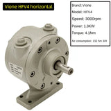 Air Operate Motor Vane HFV2 HFV4 Pneumatic Motor Industry With Gear Small Size And Large Horsepower Rotary Vane Air Motor