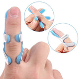 Tcare Medical Finger Splint Brace Frog Phalanx Posture Corrector Aluminium Finger Protect Support Recovery Injury Malleable Belt