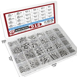 918pcs Nuts and Bolts Assortment Kit - M2, M3, M4, M5 Hex Head 304 Stainless Steel Bolts, Nuts, Flat Washers, and More