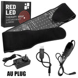 850nm 660nm Red＆Infrared LED Light Therapy Belt Pulsed Light Back Wrap Burn Fat Wrap Slimming Device Pain Relief Waist Heat Pad