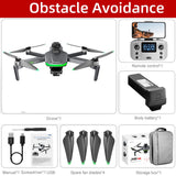 S155 Pro Max Drone 5G GPS Professional 8K HD Aerial Photography 3-Aixs-Gimbal Load 500g No/360 Obstacle Avoidance Quadrotor Dron