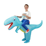 Adult Unicorn Dinosaur Rabbit Inflatable Costumes Animal Role-playing Outfits Halloween Party Performance Wear Fesival Garment