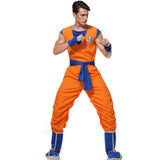 Halloween Cosplay Costume Super Saiyan Cosplay Cosplay Adult Men  Anime Jumpsuits Halloween Carnival Costumes