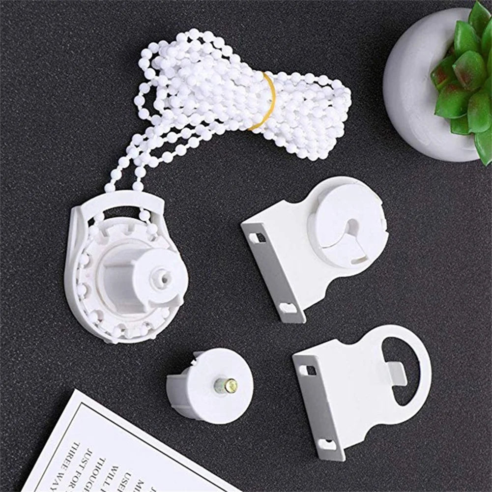 Roller Blind Bracket Curtains Rolling Shutter Chain Roller Blind Repair Kit Include Clutch Bracket Curtain Installation Parts